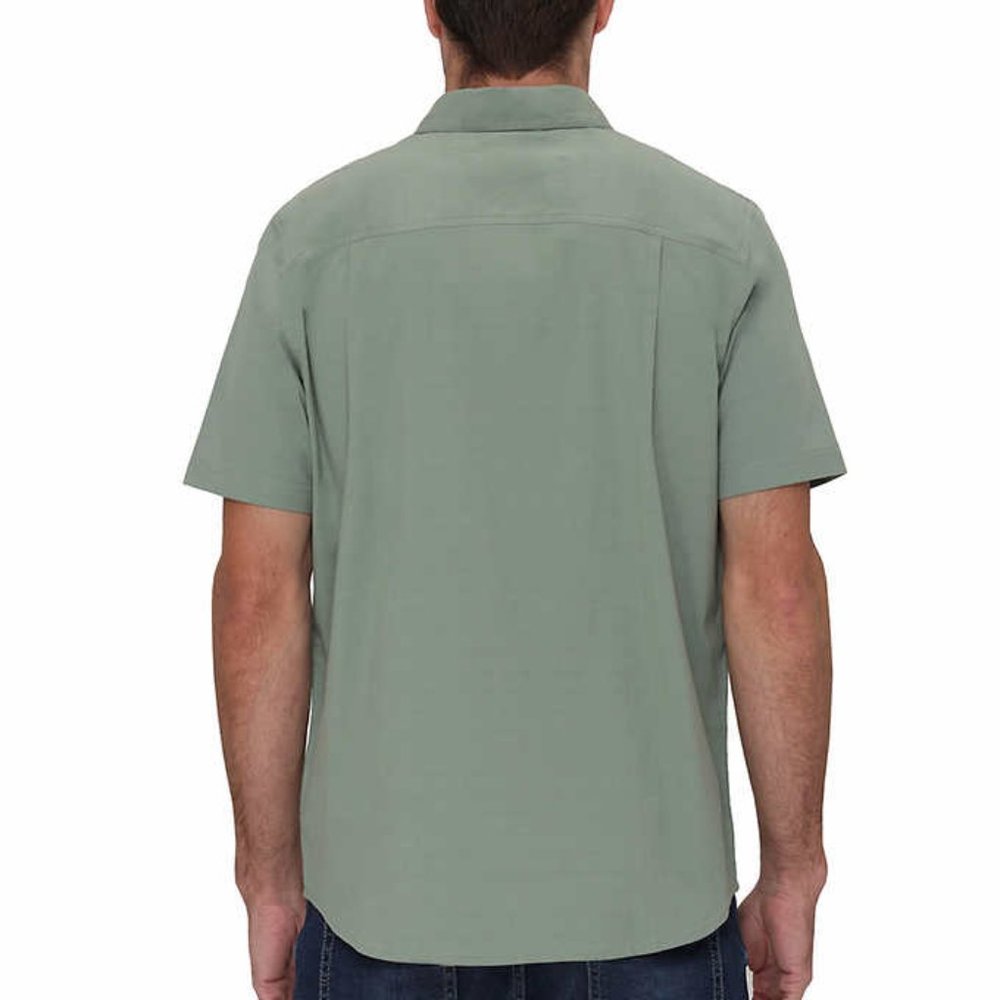 Sierra Design Men’s Short Sleeve Woven Shirt - Picture 2 of 3